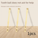 Back Scrapering of A Long Handle in Light Wooden Wood for Men Colorful