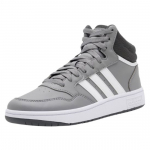 Moteri&scaron;ki auk&scaron;takulniai sportiniai bateliai Adidas Hoops Mid 3.0 K IF2721 pilki 38 ⅔