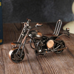 Retro Geležies Meno Motociklo Modelis Ornamentai Menas Nostalgija Kolekcija Harley Motociklo Figūrėlės Skulptūra Namų Dekorui