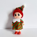 Elfų mažylių lėlės Kūdikių pliu&scaron;inės lėlės Baby Elfas Mažos mergaitės ir berniukai Dovana ant lentynos Kalėdų Naujųjų Metų dekoracijos Namų dekoras MIT