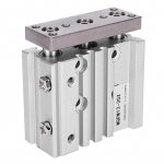 MGPM1220Z 3 strypų dvigubo veikimo pneumatinis cilindras aliuminio lydinio pneumatinis cilindras 12 mm skersmuo