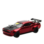 1:36 mastelio Dodge Challenger SRT JAILBREAK surinktas modifikuotas versijos lydinio metalo lietas modelis automobilis Gimtadienio dovana vaikinui raudona