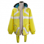 Cyberpunk Edgerunners Žaidimas Anime David Martinez Cosplay Kostiumas Stovinčios apykaklės &scaron;varkas Džemperis Kasdienis drabužis Helovinas M