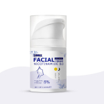 C50ml Niacinamido B3 veido kremas &Scaron;velnus, &scaron;vytintis ir permatomas Greitas odos įsisavinimas Retinolis Serumas nuo senėjimo 1 bottle