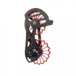 Dviračio keraminiai guoliai anglies pluo&scaron;to dviračio galinio pavarų perjungiklio narvelio skriemulių ratukų rinkinys