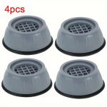 4vnt antivibraciniai pėdų pagalvėlės Guminis kilimėlis Slipstop tylūs slopintuvai stovas Universalus skalbimo ma&scaron;ina &scaron;aldytuvas baldas pėdų padas