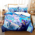 Naujas žaidimas Teamfight Tactics patalynės komplektas antklodės užvalkalas antklodė lovos komplektas antklodės užvalkalas pagalvės užvalkalas karali&scaron;ko dydžio karalienės dydžio dvigulis dydis berniukams mergaitėms suaugusiems EU Twin 135x200cm