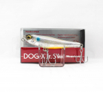 Megabass Dog X JR SW 71 mm 6.5 gramai Plaukiantis Vobleris DD Skaidrus Inakko (2115)