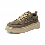 Nauji Originalios Odos Vyri&scaron;ki Vulcanizuoti Basakojai Patogūs Universalūs Lauko Platforminiai Sportbačiai Neslystantys Laisvalaikio Oxford tipo Batai Suvarstomi 44 juoda