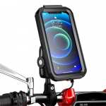 Motociklo telefono laikiklis Vandeniui atsparus mobiliojo telefono dėklas Stovas Laikiklis 5,5 -6,8