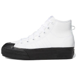 Adidas Nizza RF Platform Mid Balti Juodi Moteri&scaron;ki Kedai Debesėlio Baltumo Pagrindiniai Juodi FY7606 36