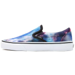 Vans Classic Slip-On Galaxy Unisex Kedai Daugiaspalviai Juodi Tikrai Balti VN0A33TBG4F 37