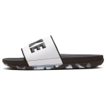 Nike Offcourt Slide Marble vyri&scaron;ki sportbačiai DA2545-001 (juodos ir baltos spalvos) 38.5