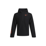 Nike Pro Pusiau Užtraukiamas Sportinis Džemperis Vyrams I&scaron;orinis Drabužis Juodas CZ1511-010 M