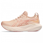 ASICS Gel Nimbus 25 &Scaron;viesiai abrikosų spalvos su &scaron;viesiai granato spalvos detalėmis Moteri&scaron;ki sportbačiai Rožiniai 1012B356-702 39.5