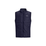 Under Armour Vienspalvė liemenė su stovinčia apykakle ir užtrauktuku ki&scaron;enėje Vyri&scaron;kos liemenės Jūros mėlyna 1378497-410 XL