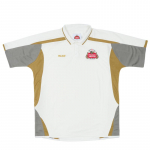 Palace x Stella Artois Techninis Polo Mar&scaron;kinėlis Baltas Unisex Vir&scaron;utiniai Drabužiai P26STES002 L