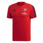 Adidas Arsenal Vyri&scaron;ki Futbolo Serijos Madingi Patogūs Universalūs Mink&scaron;ti Odai Draugi&scaron;ki Kvėpuojantys Trumpomis Rankovėmis Mar&scaron;kinėliai Vyrams Vir&scaron;utiniai Drabužiai Raudoni EH5709 S