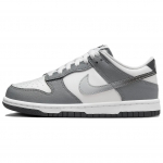 Nike Dunk Low GS Vėsiai Pilki &Scaron;viesiai Dūminiai Pilki Vaikų Sportbačiai HM9617-001 38.5 white