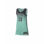 Nike WNBA Rebel Edition New York Liberty Sabrina Ionescu 2023 Dri-Fit Victory Mar&scaron;kinėliai Mėtų/Juodi Moteri&scaron;ki Streetwear FD0806-305 M