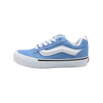 Vans Knu Skool Audinys Karvės Split Oda Madingi Patogūs Žemi Batai Riedlentėms Unisex Kedai Mėlyni VN000D6CE2W 36