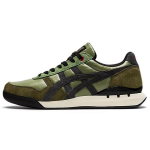 Onitsuka Tiger Ultimate 81 Odiniai Apvalus priekis Suvarstomi Patvarūs Žemi Gyvenimo būdo Kėdainiai Unisex kėdainiai Alyvuogių žalia 1183B640-300 36