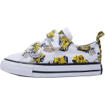 Converse Chuck Taylor All Star Patogūs Mink&scaron;ti Žemi Sportbačiai Kūdikio Batai Balti Geltoni A12610C 22