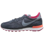 Nike Internationalist Patogūs universalūs neslystantys ilgaamžiai žemi bėgimo bateliai moteri&scaron;ki sportbačiai pilki raudoni 629684-006 36