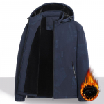Vyri&scaron;ka striukė pavasariui ir rudeniui, flisinė, pastorinta, laisvalaikio, su nusegamu gobtuvu, vyri&scaron;ka, darbo stiliaus, laisva, vyri&scaron;kas vir&scaron;us 5XL juoda