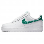 Nike Air Force 1 Low '07 Essential Balti Žali Paislų Ra&scaron;to Moteri&scaron;ki Sportbačiai DH4406-102 35.5