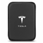1 vnt. Odinių centrinės konsolės dangčių Automobilio porankio dėžutės kilimėliai Stilius Tesla Model S Model X Model Y Cybertruck Model 3 Model Y