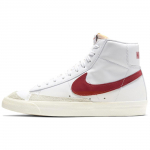 Nike Blazer Mid 77 Raudonų plytų spalvos sportbačiai Riedlenčių batai BQ6806-102 42 white