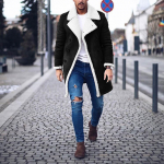 Vyri&scaron;ka, &scaron;ilta žieminė striukė su kaklu, skirta neperpučiamai vėjui XXXL žalia