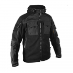 Vyri&scaron;ka taktinė striukė Karinė Softshell vilnonė striukė vyrams armijos kovinės striukės vilnos vėjo striukė su gobtuvu Bomber 3XL