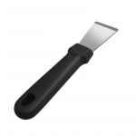 Daugiafunkcinis valymo grandiklis Nerūdijančio plieno ledo valymo įrankis &Scaron;aldytuvo atitirpinimas Virtuvės dugno kastuvas &Scaron;aldiklio ledo grandiklis juoda