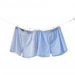 Yiershuang Men's 100% Cotton Boxer Shorts (2-Pack) XL