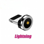 1//3/5/10 vnt. C tipo apvalus magnetinio laido ki&scaron;tukas Micro USB Lightning magnetinio įkrovimo laido ki&scaron;tukas 1Pcs- iPhone Plug