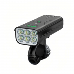 Bike Lights Set, Ultra-Long Battery Life 9000 Bike Light r Night Riding, Bike Headlight and Rear, IPX6 , All-Aluminum Construction &ndash; Ideal One Size juoda