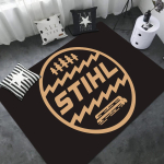Stihl logotipas durų kilimėlis vaikų kambario miegamojo dekoracija balkono neslystantis durų kilimėlis svetainės namų kilimai 50x80cm