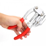 Rankinio elektrinio perforatoriaus ir lak&scaron;tinio metalo skylių &scaron;tampavimo rinkinys &ndash; didelio na&scaron;umo metalinių skylių perforatorių rinkinys nuo 3/32 colio iki 9/32 colio