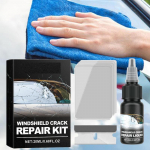 Priekinio stiklo įtrūkimų remonto rinkinys 20 ml Langų atnaujinimas Priekinio stiklo remonto skystis Ilgalaikis sprendimas automobilių stiklo įtrūkimams ir CN