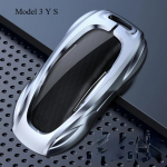 Skirta Tesla Model 3 Y S Model X Cinko Lydinio Juodas Automobilio Raktų Apsauginis Dangtelis Animacinis I&scaron;maniojo Nuotolinio Raktelio Dangtelis Automobilio Aksesuarai