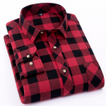 Vyri&scaron;ki laisvalaikio mar&scaron;kiniai ilgomis rankovėmis Chemise Homme vyri&scaron;ki languoti mar&scaron;kiniai 5XL