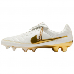 Nike Tiempo Legend SE FG Auksinis prisilietimas Unisex sportbačiai Balti Metaliniai-Vir&scaron;ūnės Balti-Metaliniai Auksiniai Moneta IF4388-100 39