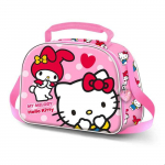 Sac Repas 3D - Hello Kitty Lovely - Rose - Taille Unique rožinė
