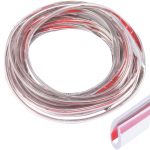 CTRICALVER Automobilio durų kra&scaron;to apsauga, 5M Automobilio kra&scaron;to apdailos sandariklio apsauga U formos automobilis