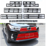 2017 2018 Automobilių apsaugos nuo vabzdžių tinklelio priekinių grotelių tinklelis, skirtas Toyota Highlander Kluger priedams