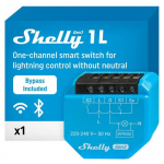 I&scaron;manusis jungiklis - SHELLY - 1L Gen3 - Wi-Fi 2.4 G - 1 kanalas 200 W - Yra bypass
