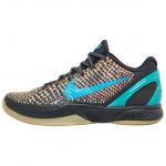 Nike Zoom Kobe 6 Protro 3D Visų žvaigždžių vyri&scaron;ki sportbačiai Daugiaspalviai Tamsiai pilki Chloriniai mėlyni Drąsiai raudoni IQ3902-002 40.5
