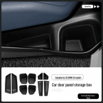 BMW X3 Durų &Scaron;oninės Dėžės Organizatorius - Tinka 25 Modeliams juoda